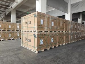 Pallet Cerrado de 37 Paneles Solares OSDA 585W - Alta Eficiencia y Rendimiento