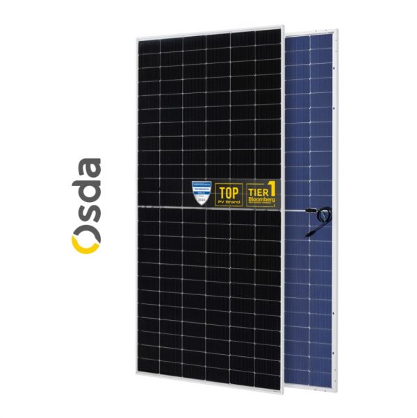 Panel Solar OSDA 585w N-Type Monocristalino Bifacial – Certificado SEC